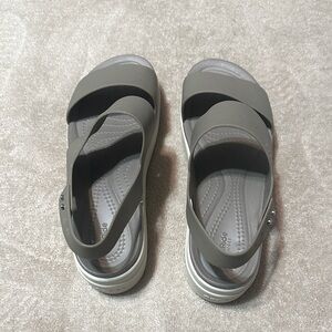 Brooklyn low wedge sandals by Crocs